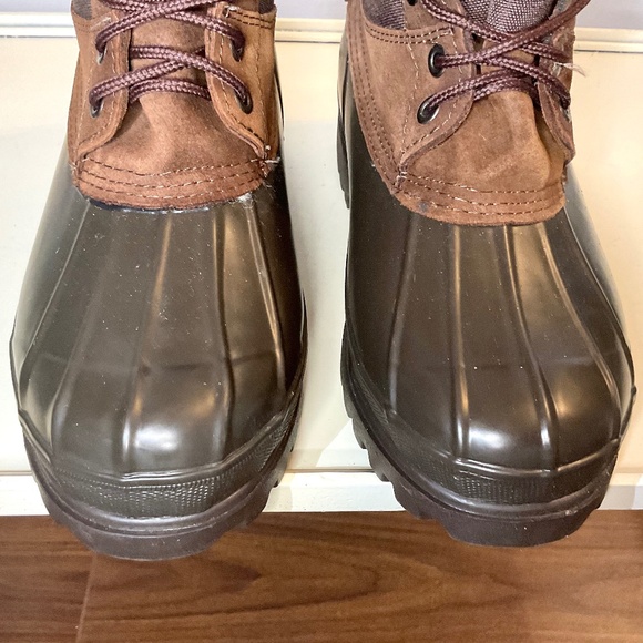 Eddie Bauer Winter Rain Duck Boots Size 10 - Picture 4 of 12